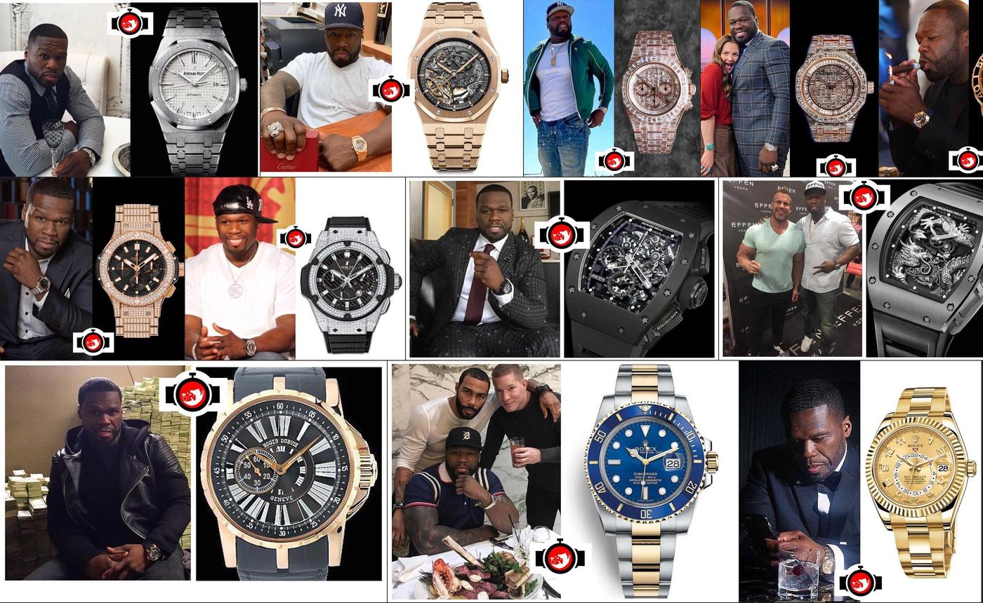 The Luxurious Timepieces of 50 Cent: A Peek into His Enviable Watch Collection